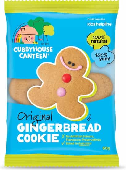 Cubbyhouse Canteen Gingerbread Cookie (60 gs)