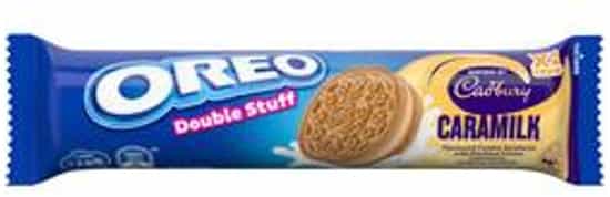Oreo Double Stuff Caramilk Cookies (136 gs)