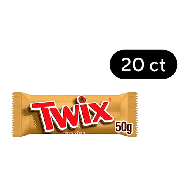 Twix Twin Bars (50 g x 20 ct)