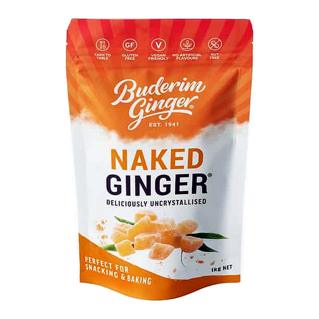 Buderim Uncrystallised Ginger (1 kg)