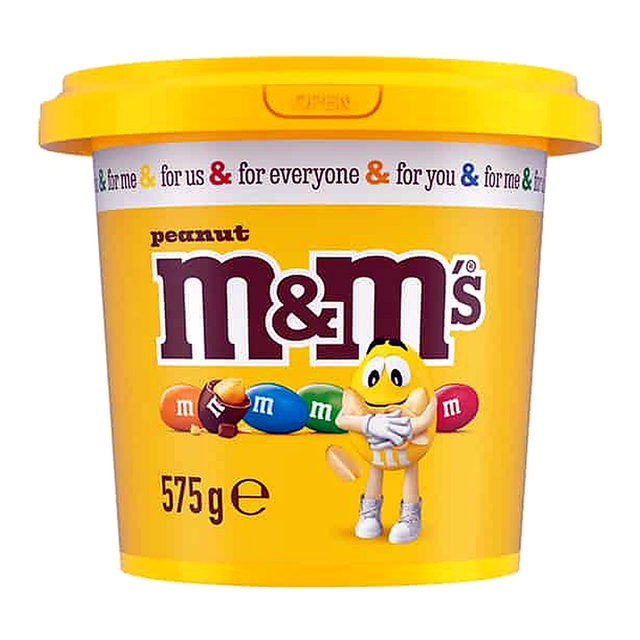 M&M'S Peanut Bucket (640 g)