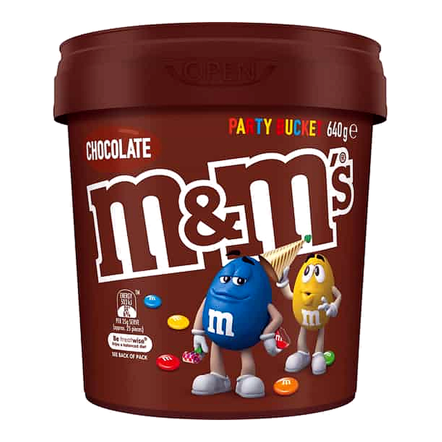 M&M'S Milk Chocolate Bucket (640 g)
