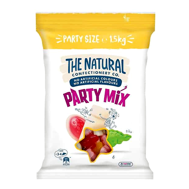 The Natural Confectionery Co. Party Mix (1.5 kg)