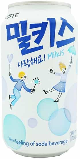 Lotte Milkis (340 ml × 24 pk)