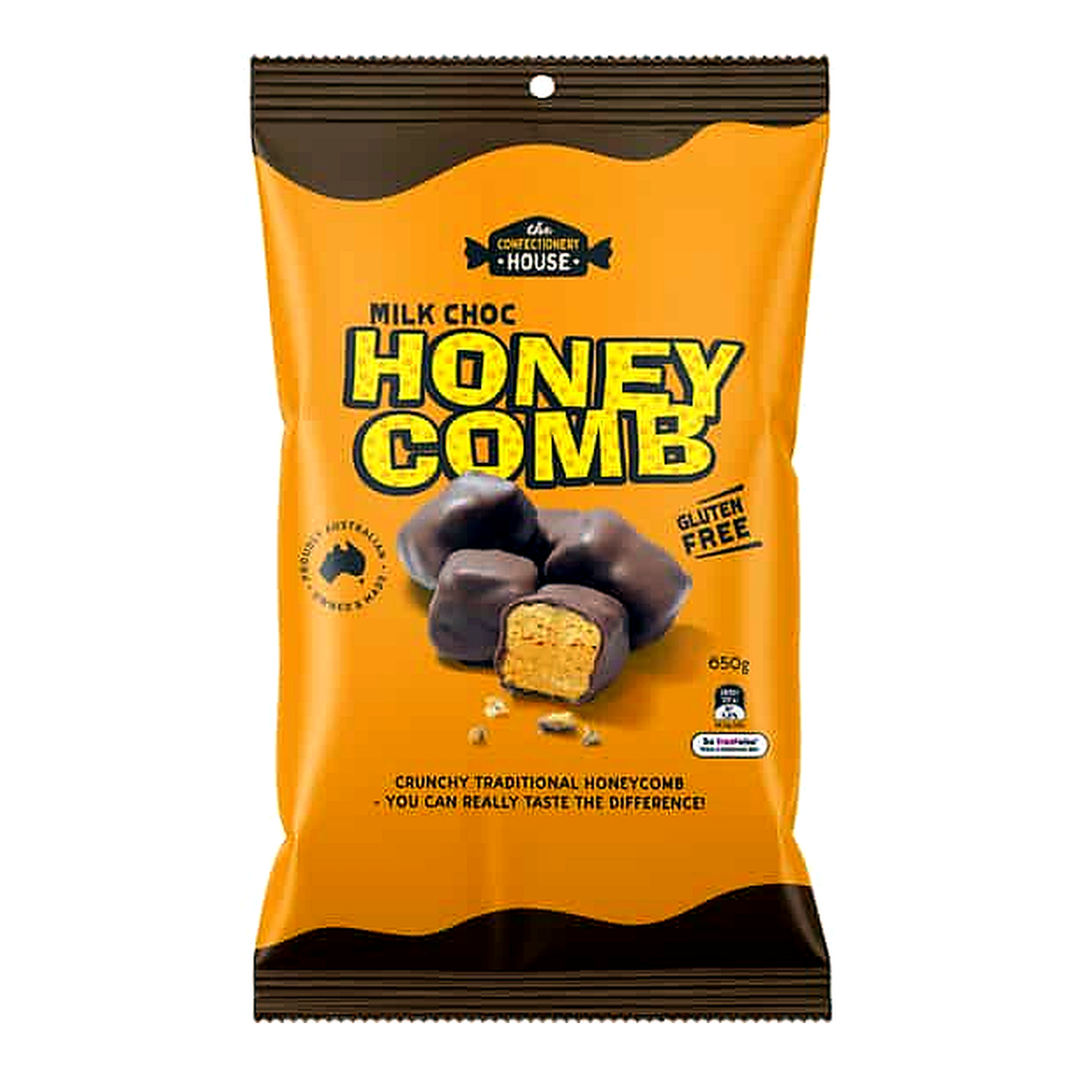 The Confectionery House Milk Chocolate Honeycomb (650 g)