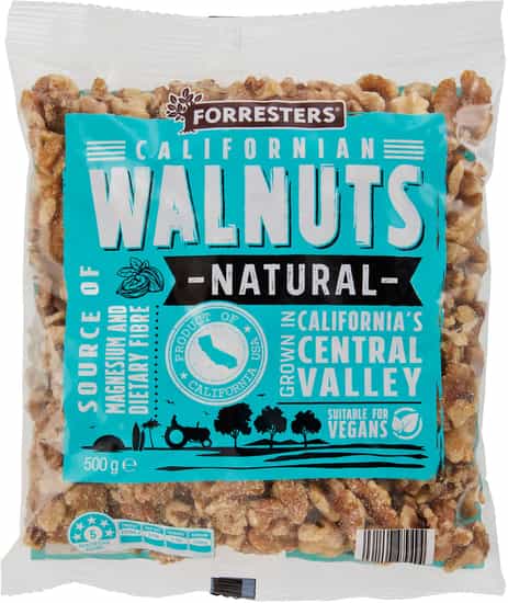 Forresters Natural Walnuts (500 gs)