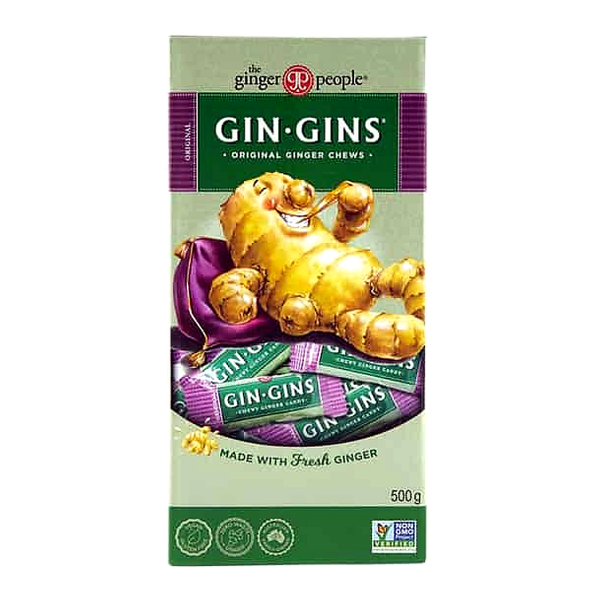 Ginger People Original Ginger Candy (500 g)