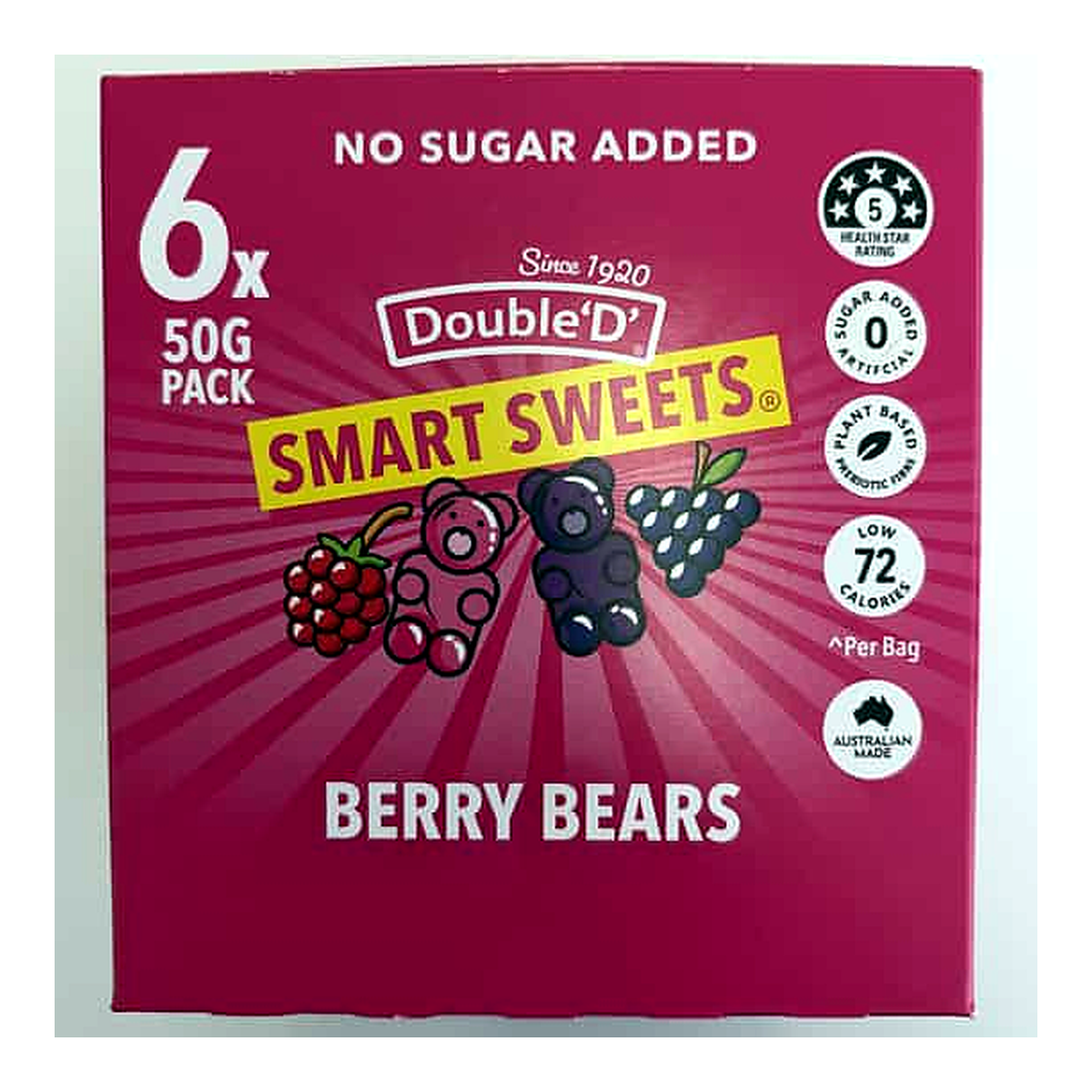 Double'D Smart Sweets Berry Bears (1 ea)