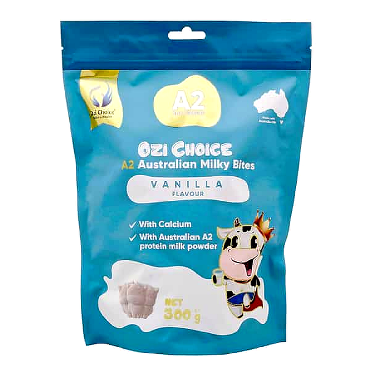 Ozi Choice A2 Australian Vanilla Milky Bites (300 g)