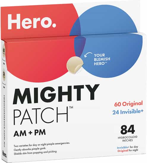 Hero Mighty Patches Original & Invisible Plus (84 pk)