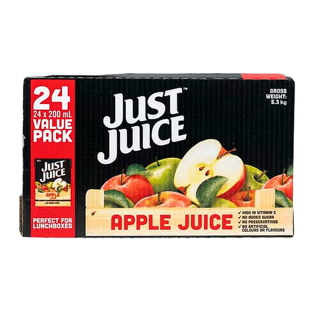 Just Juice Apple Juice (200 ml x 24 pk)