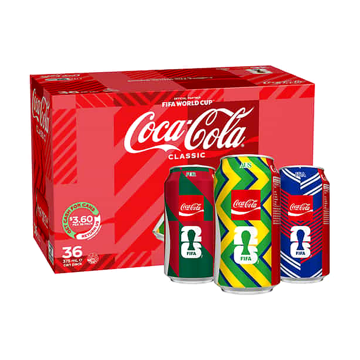 Coke Soda Cans (375 ml x 36 ct)