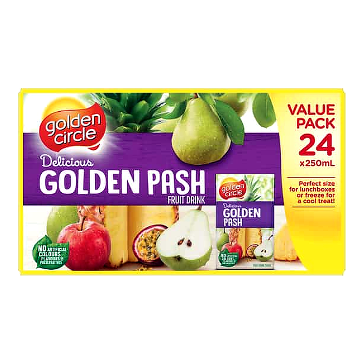 Golden Circle Pash Fruit Drink (250 ml x 24 pk)