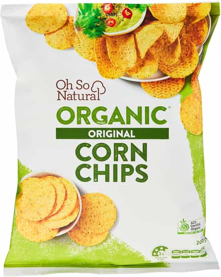 Oh So Natural Organic Corn Chips (200 gs)