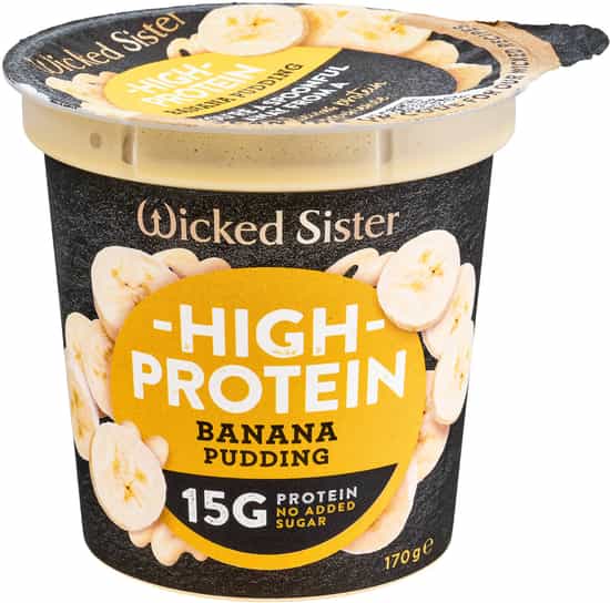 Wicked Sisters Fine Foods Banana Protein Pudding (170 gs)
