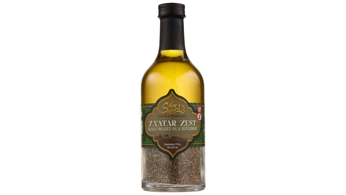 Safar Sands Za'atar Zest Infused Oil & Seasoning Combo (1 each)