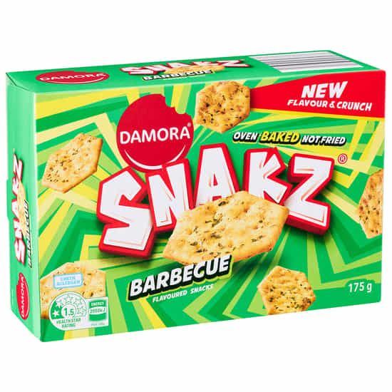 Damora Snakz BBQ Snacks (175 gs)