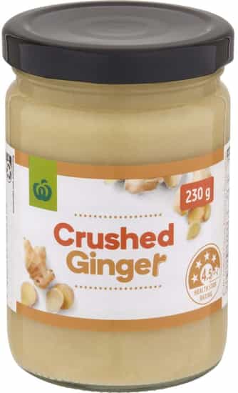 Woolworths Crushed Ginger (230 gs)