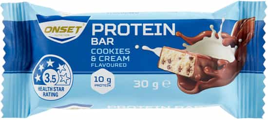 Onset Cookies & Cream Protein Bar (30 gs)