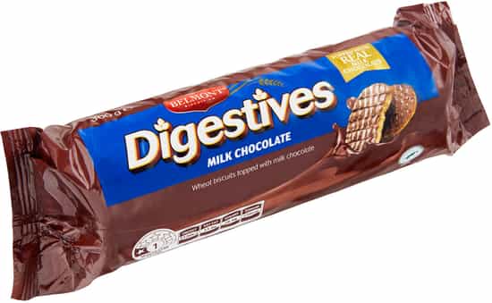 Belmont Biscuit Co. Digestives Milk Chocolate Biscuits (300 gs)