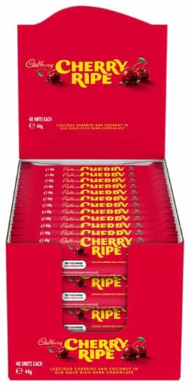 Cadbury Cherry Ripe Candy Bar (44 g x 48 pk)