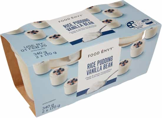 Food Envy Vanilla Bean Rice Pudding (2 pks)