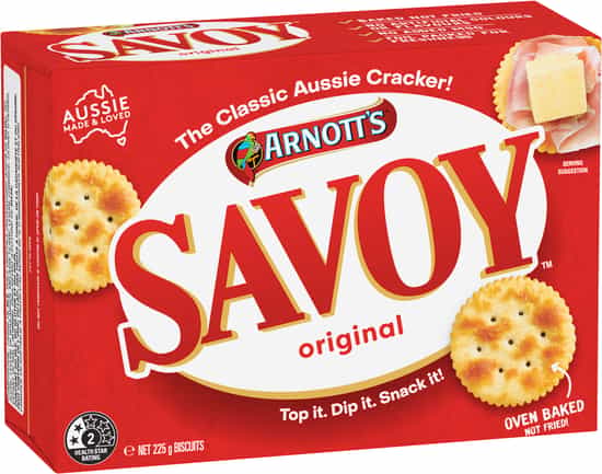 Arnott's Savoy Original Crackers (225 gs)