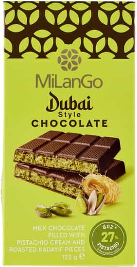 Milango Dubai Style Chocolate Block (122 gs)
