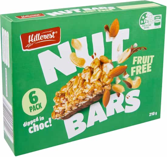 Hillcrest Fruit & Nut Free Granola Bar (210 g 6 pks)