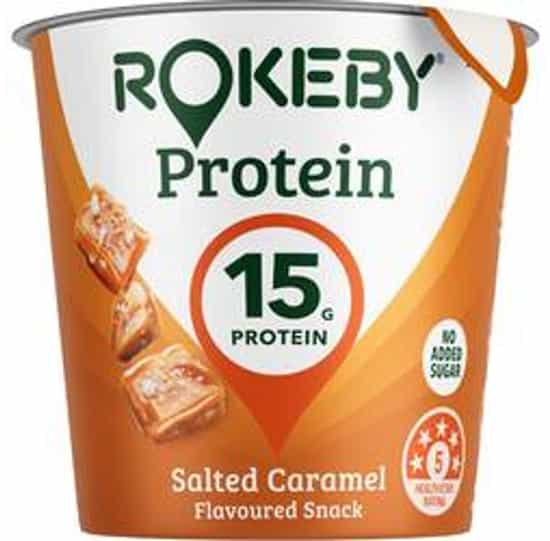 Rokeby Salted Caramel Protein Snack Pot (160 gs)