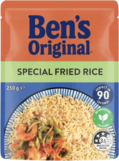 Ben's Original Special Fried Rice Microwave Pouch (250 gs)