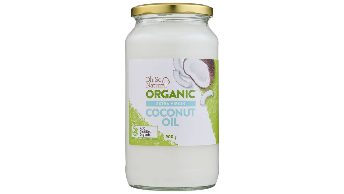 Oh So Natural Organic Extra Virgin Coconut Oil (900 gs)