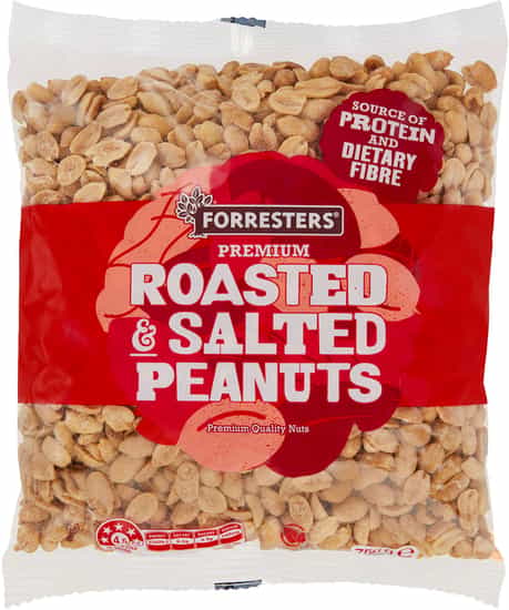 Forresters Roasted & Salted Peanuts (750 gs)