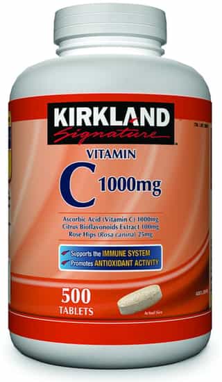 Kirkland Signature Vitamin C 1000mg (500 ct)