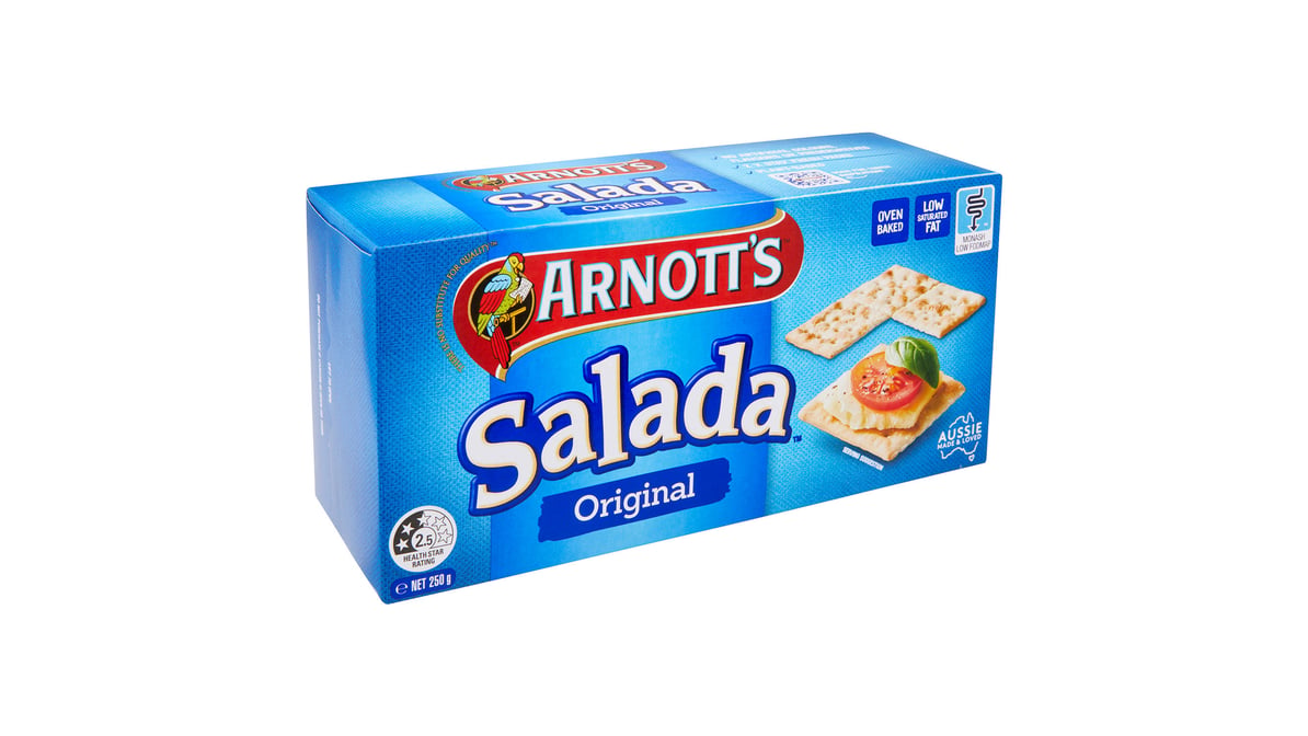 Arnott's Salada Original Crispbread (250 gs)