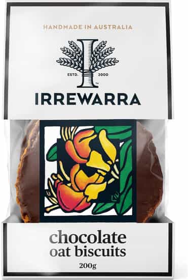 Irrewarra Chocolate Oat Biscuits (200 gs)