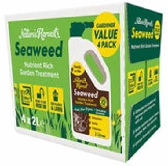 Nature's Harvest Seaweed Fertiliser (2 L × 4 pk)
