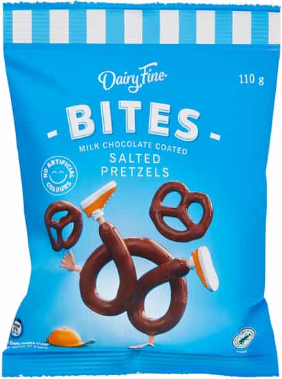 Dairy Fine Chocolate Salted Pretzel (100 gs)