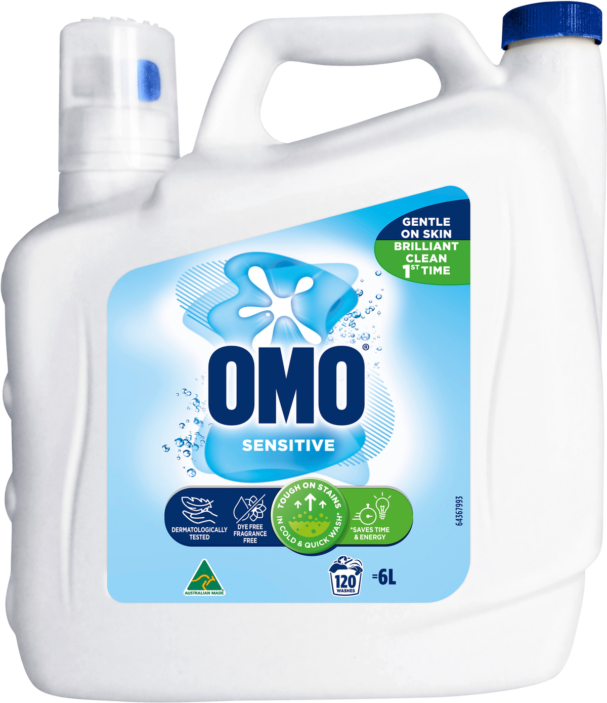 OMO Sensitive Liquid Laundry Detergent (6L)