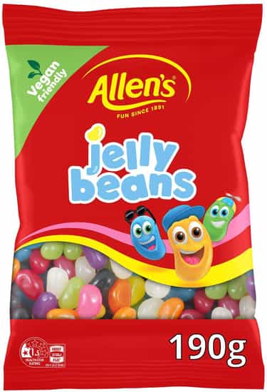 Allens Vegan Friendly Jelly Beans (190 gs)