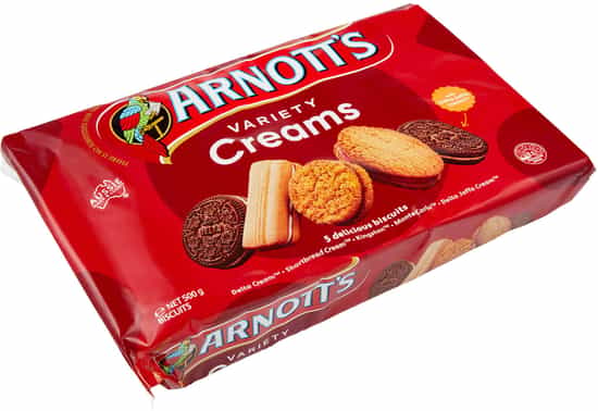 Arnott'S Variety Creams Assorted Biscuits (500 gs)