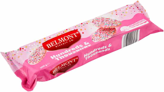 Belmont Biscuit Co Hundreds & Thousands Biscuit (200 gs)