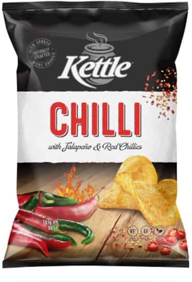 Kettle Brand Gluten Free Chilli Potato Chips (165 gs)