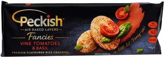 Peckish Mixed Pack Rice Crackers (90 g × 12 pk)
