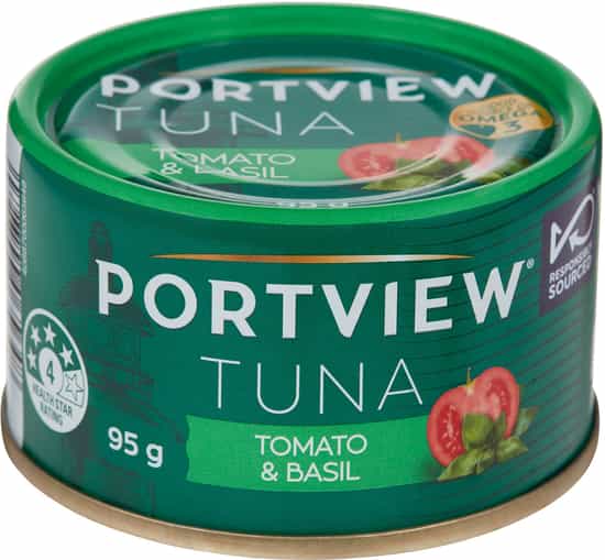 Portview Tomato & Basil Tuna (95 gs)