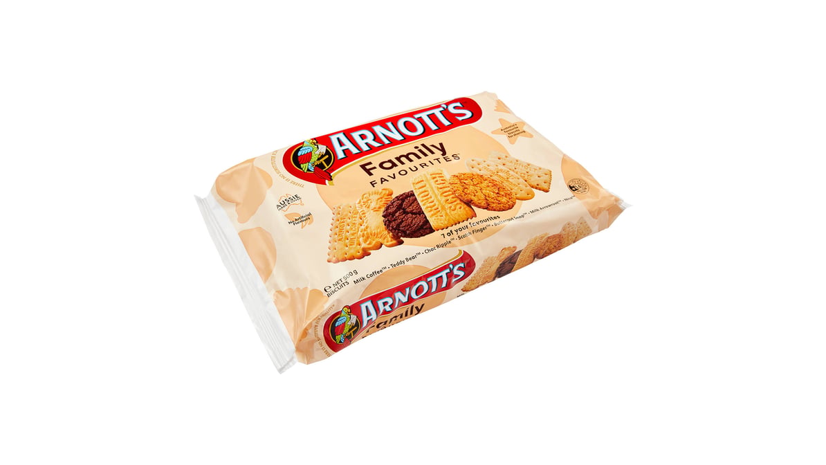 Arnott's Family Favourites Assorted Biscuits (500 gs)