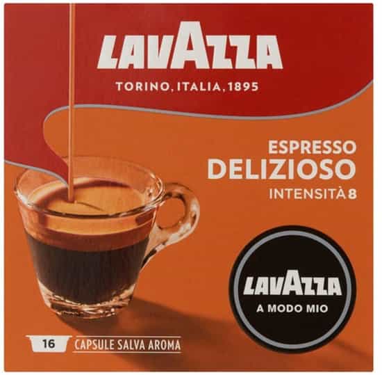 Lavazza Espresso Delizioso Coffee Capsules (16 eachs)