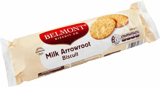 Belmont Biscuit Co. Milk Arrowroot Biscuits (250 gs)