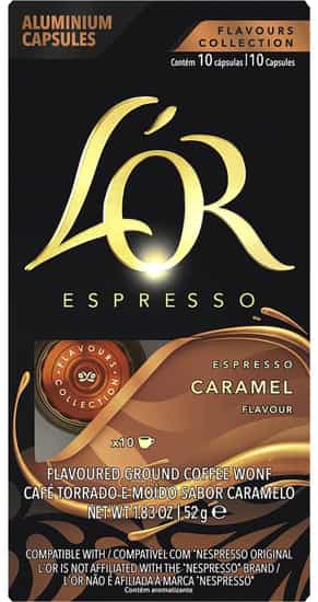 L'Or Espresso Nespresso Machines Caramel Coffee Capsules (10 counts)