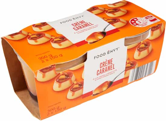 Food Envy Creme Caramel 2 Pack (150 gs)